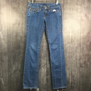 True Religion Johnny Jean Destroyed